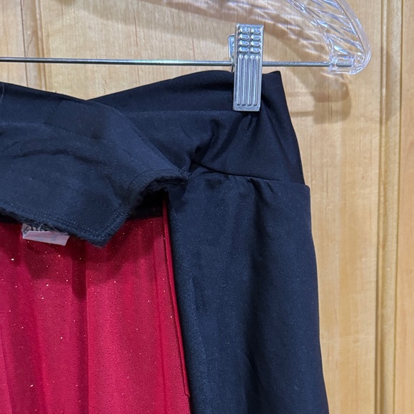 A wish come true Black and Red Women's dance Skirt - Picture 4 of 11